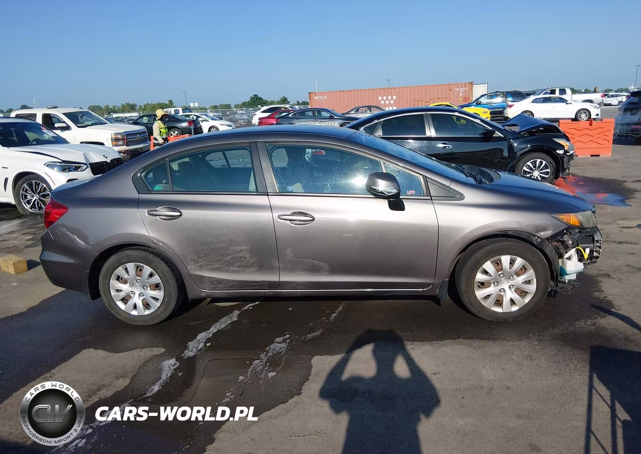 2012 Honda Civic Lx VIN:19XFB2F50CE082939 - 13