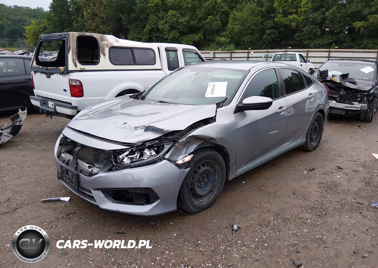 2017 Honda Civic Lx VIN:19XFC2F54HE044473 - 2