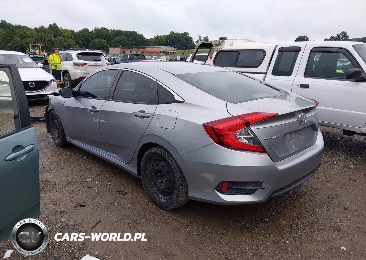 2017 Honda Civic Lx VIN:19XFC2F54HE044473 - 3