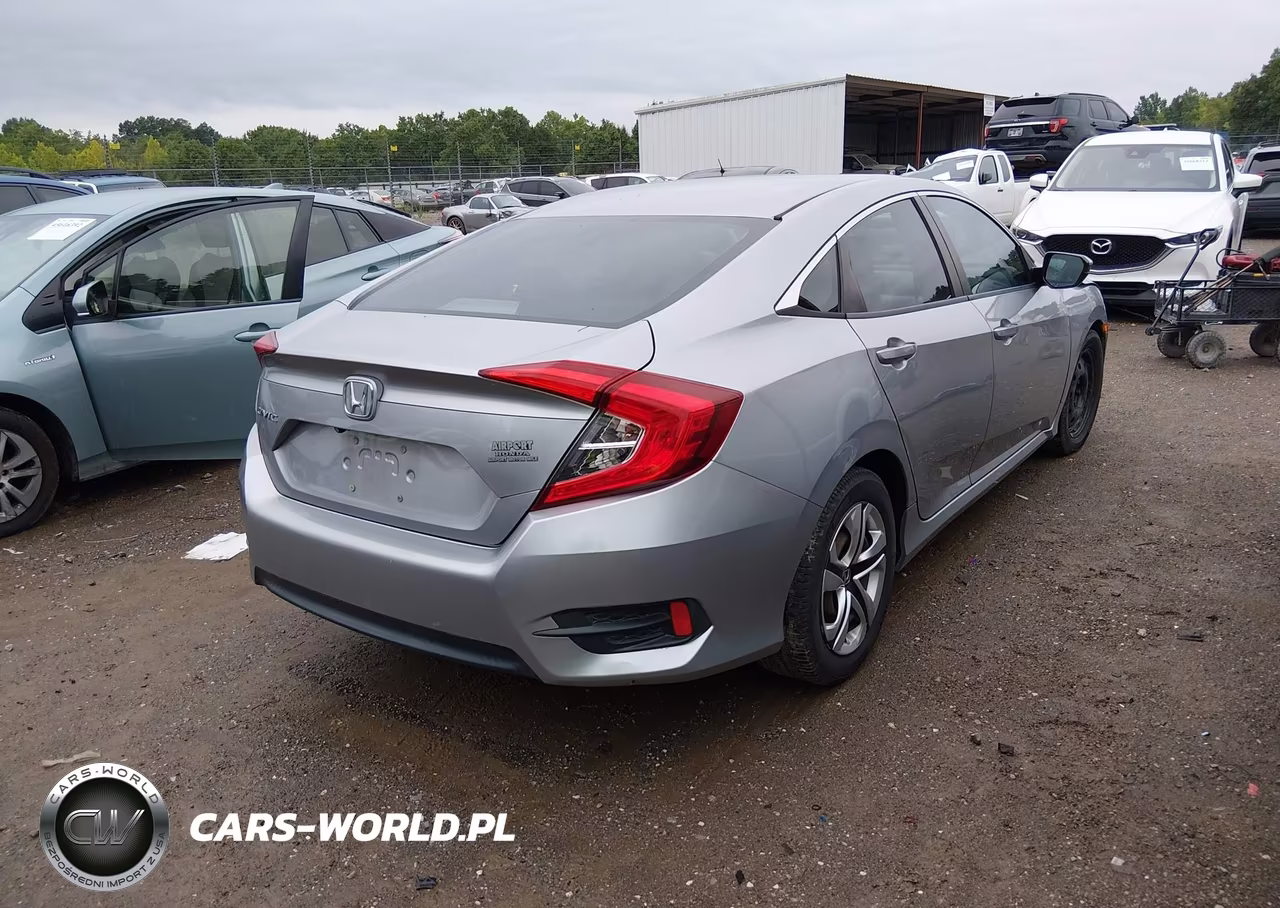 2017 Honda Civic Lx VIN:19XFC2F54HE044473 - 4
