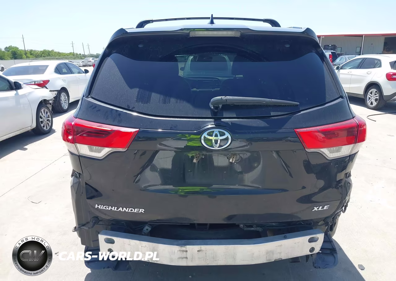 2017 Toyota Highlander Xle VIN:5TDKZRFH5HS195411 - 16