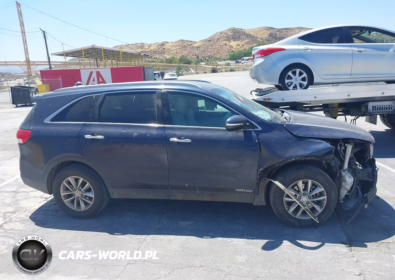 2017 Kia Sorento 3.3L Lx VIN:5XYPGDA55HG334090 - 16