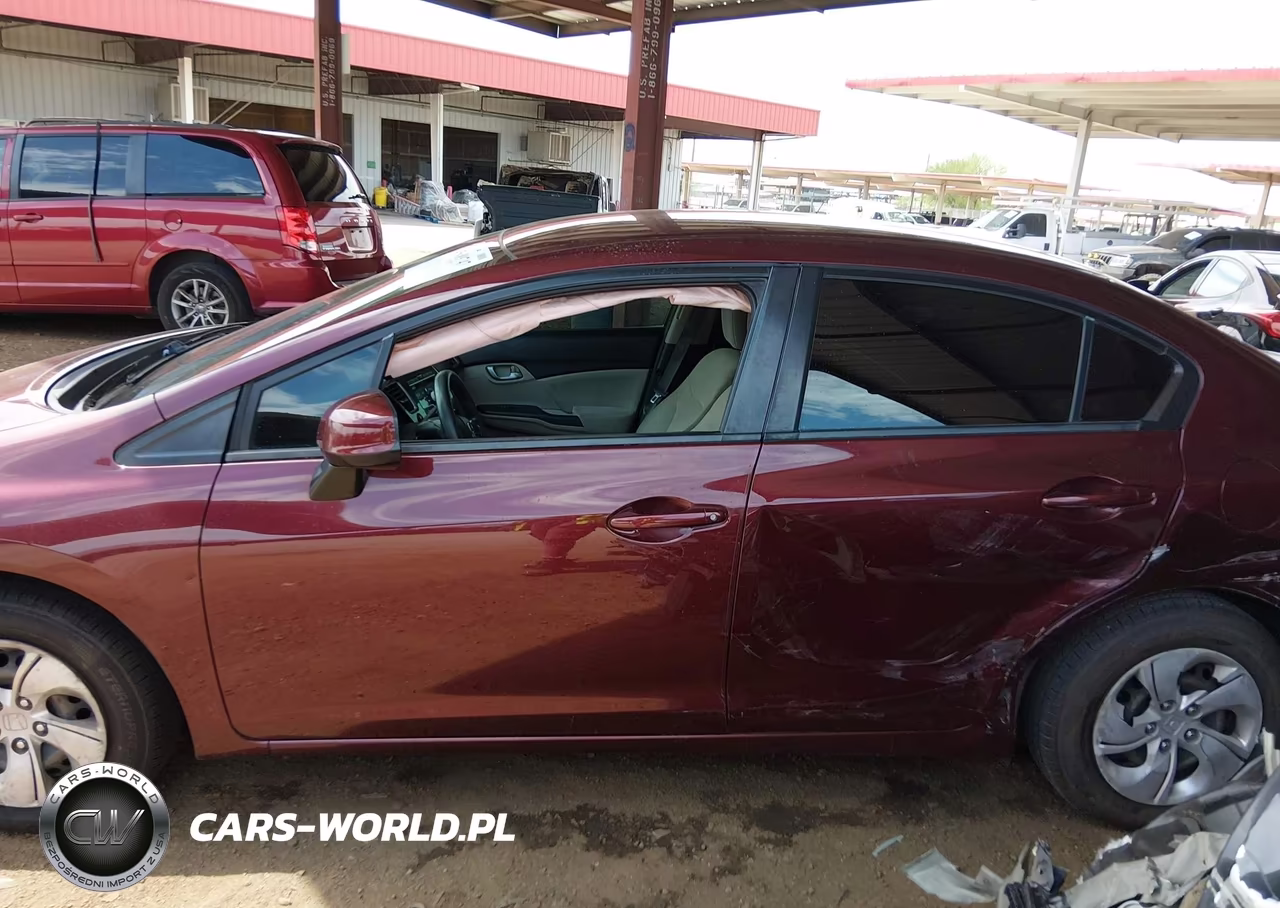 2013 Honda Civic Lx VIN:19XFB2F59DE076963 - 14