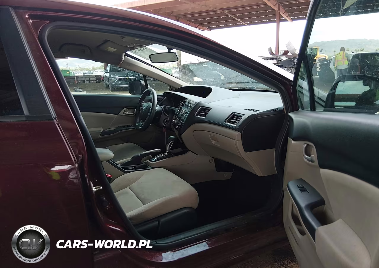 2013 Honda Civic Lx VIN:19XFB2F59DE076963 - 5