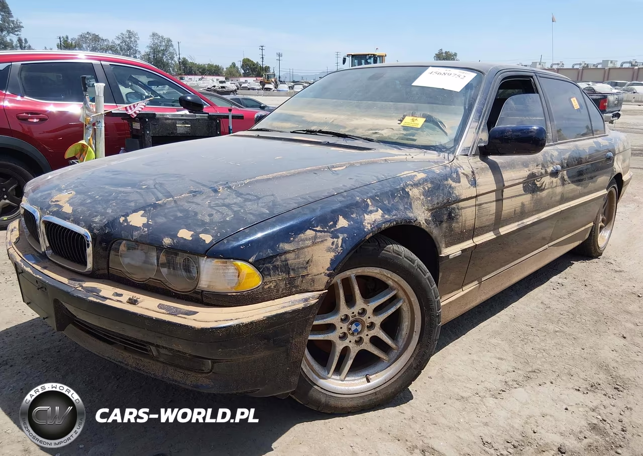2001 BMW 740Il VIN:WBAGH83481DP27821 - 2