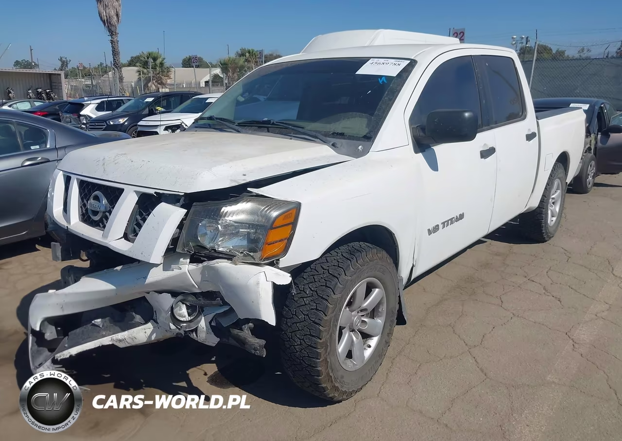 2008 Nissan Titan Se-Xe VIN:1N6AA07D18N337167 - 2