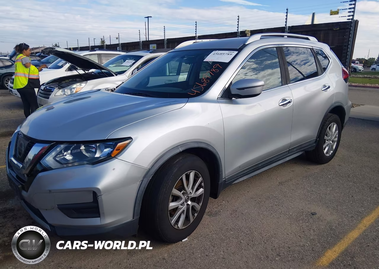 2017 Nissan Rogue Sv VIN:KNMAT2MT9HP601860 - 2
