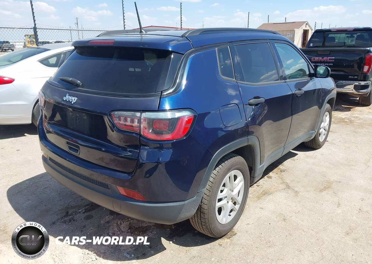 2018 Jeep Compass Sport Fwd VIN:3C4NJCAB7JT123304 - 4
