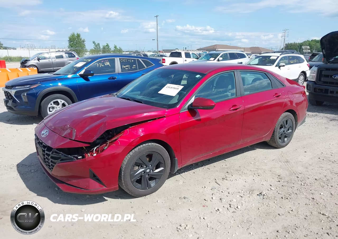 2023 Hyundai Elantra Sel VIN:KMHLM4AG8PU563896 - 2
