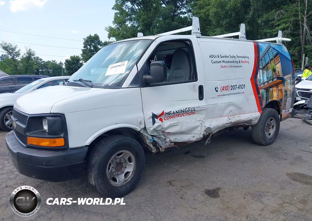 2011 Chevrolet Express 2500 Work Van VIN:1GCWGFCA4B1187107 - 2