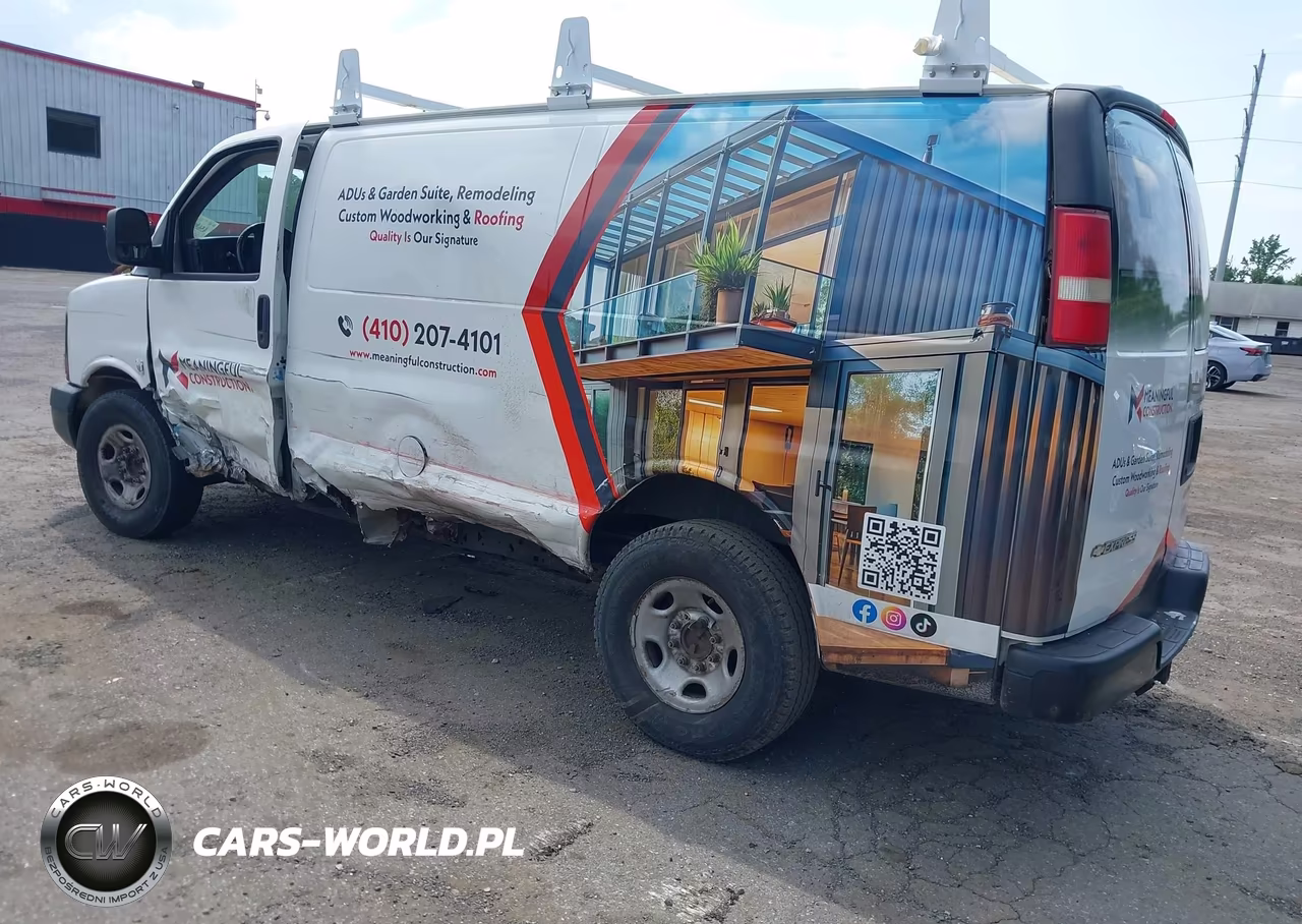 2011 Chevrolet Express 2500 Work Van VIN:1GCWGFCA4B1187107 - 3