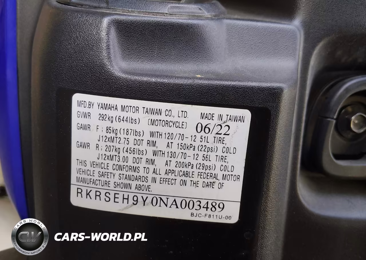 2022 Yamaha Yw125 VIN:RKRSEH9Y0NA003489 - 10