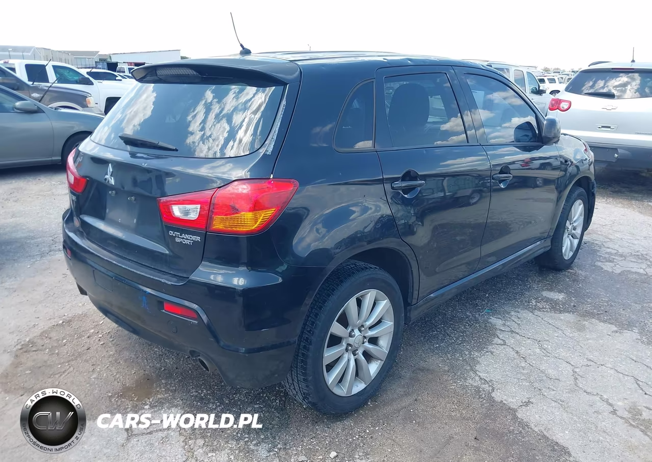 2011 Mitsubishi Outlander Sport Se VIN:JA4AP4AUXBZ018779 - 4