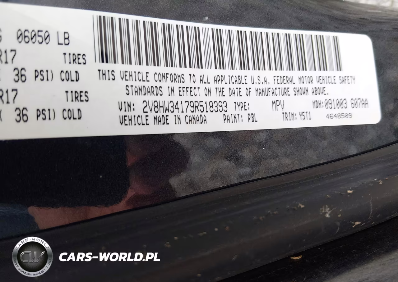 2009 Volkswagen Routan Se VIN:2V8HW34179R518393 - 9