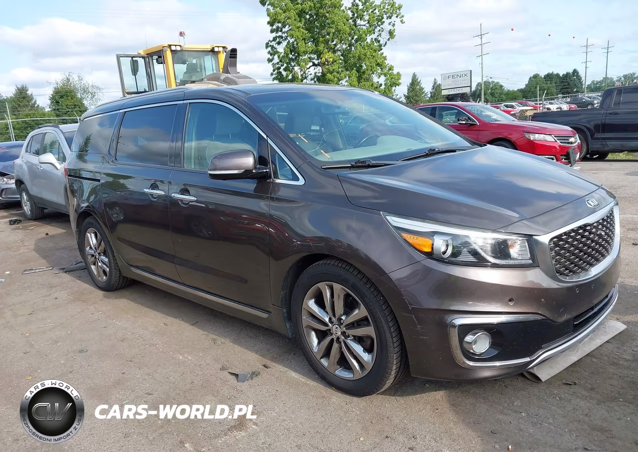 2017 Kia Sedona Sx Luxury VIN:KNDME5C12H6272000 - 13