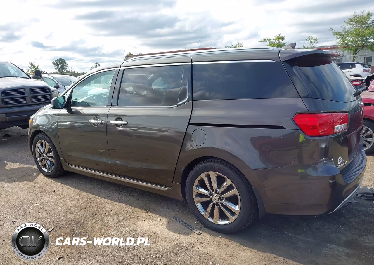 2017 Kia Sedona Sx Luxury VIN:KNDME5C12H6272000 - 14