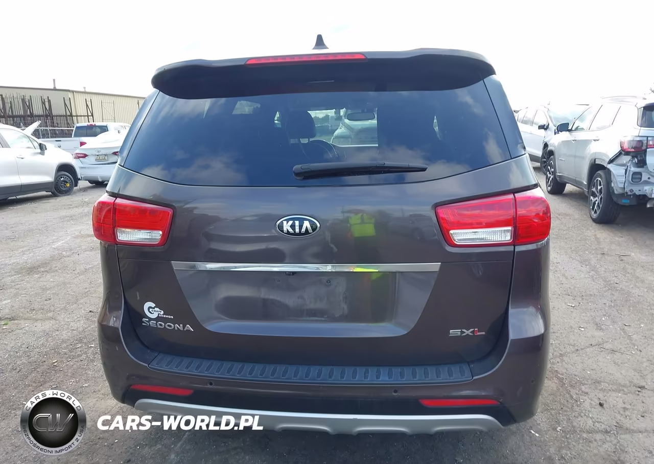 2017 Kia Sedona Sx Luxury VIN:KNDME5C12H6272000 - 16