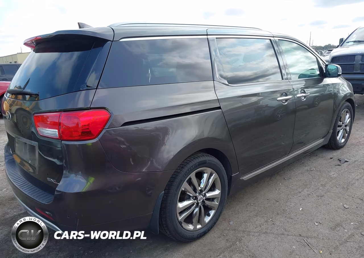 2017 Kia Sedona Sx Luxury VIN:KNDME5C12H6272000 - 4