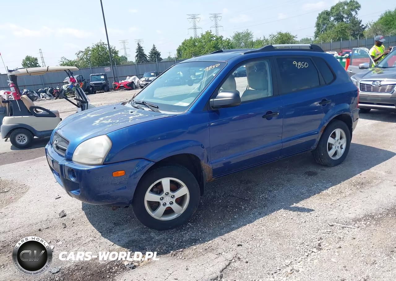 2007 Hyundai Tucson Gls VIN:KM8JM12B37U648041 - 2