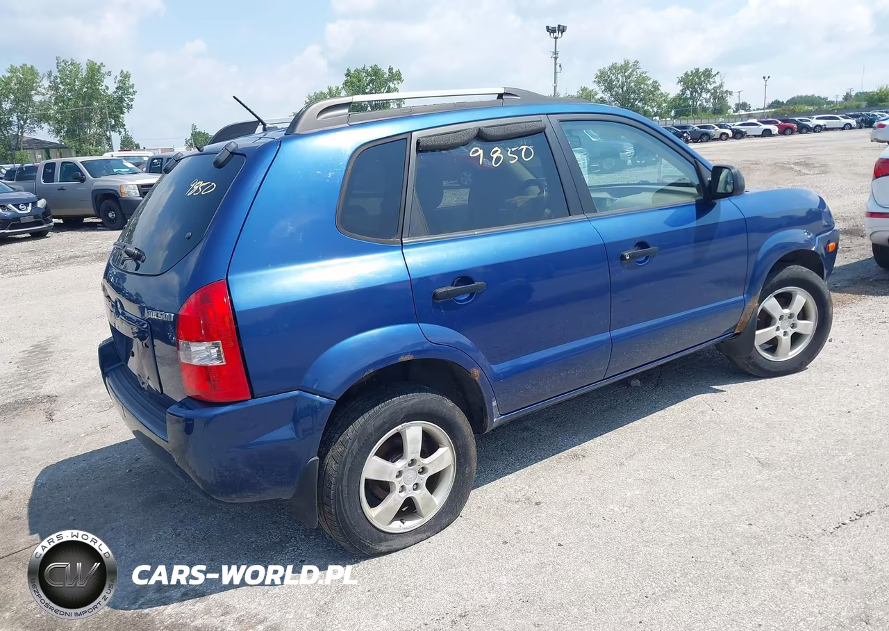 2007 Hyundai Tucson Gls VIN:KM8JM12B37U648041 - 4