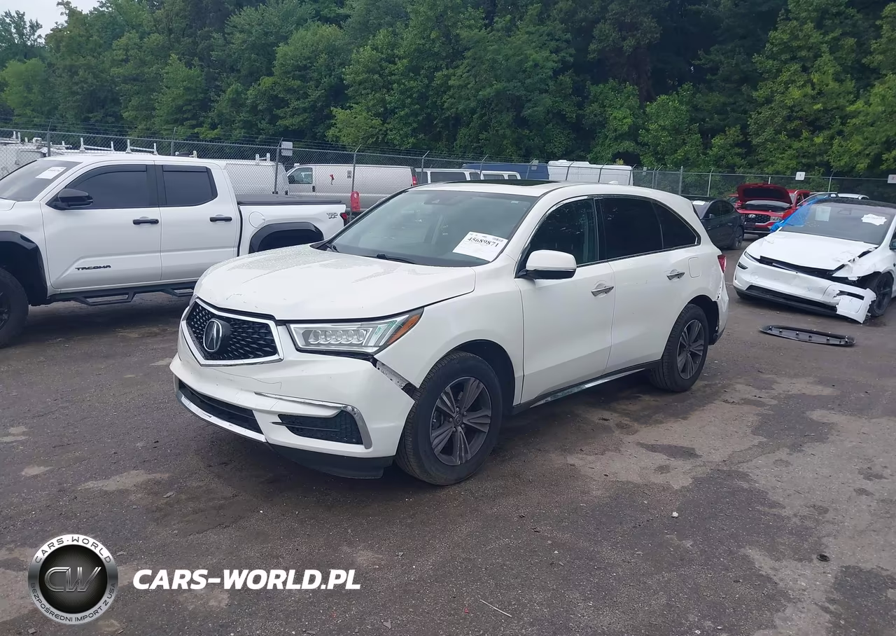 2019 Acura Mdx Standard VIN:5J8YD4H39KL018111 - 2