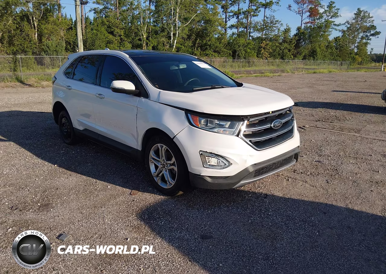 2018 Ford Edge Titanium VIN:2FMPK3K90JBC30459 - 1