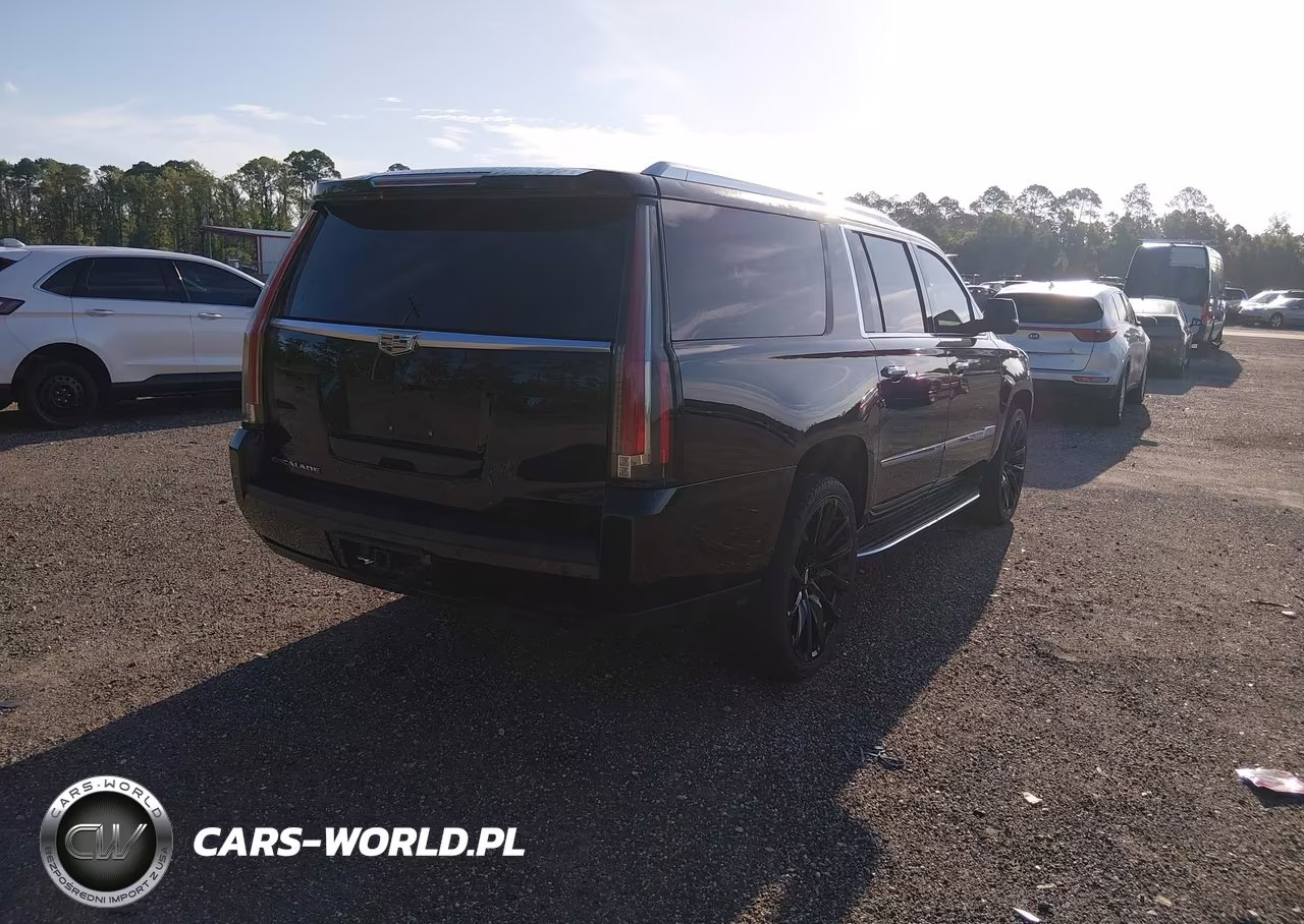 2017 Cadillac Escalade Esv Luxury VIN:1GYS3HKJ9HR235647 - 4