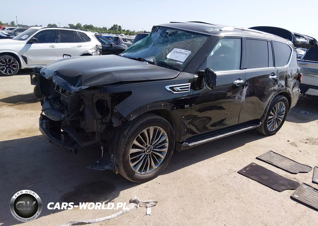 2020 Infiniti Qx80 Luxe VIN:JN8AZ2NF0L9700558 - 2