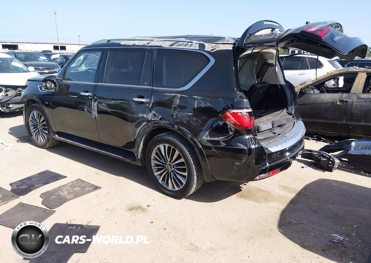 2020 Infiniti Qx80 Luxe VIN:JN8AZ2NF0L9700558 - 3