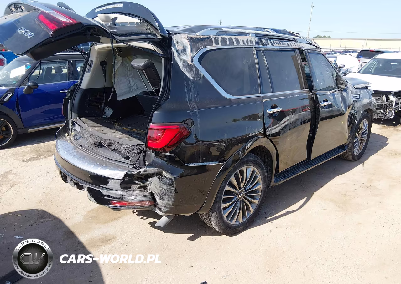 2020 Infiniti Qx80 Luxe VIN:JN8AZ2NF0L9700558 - 4