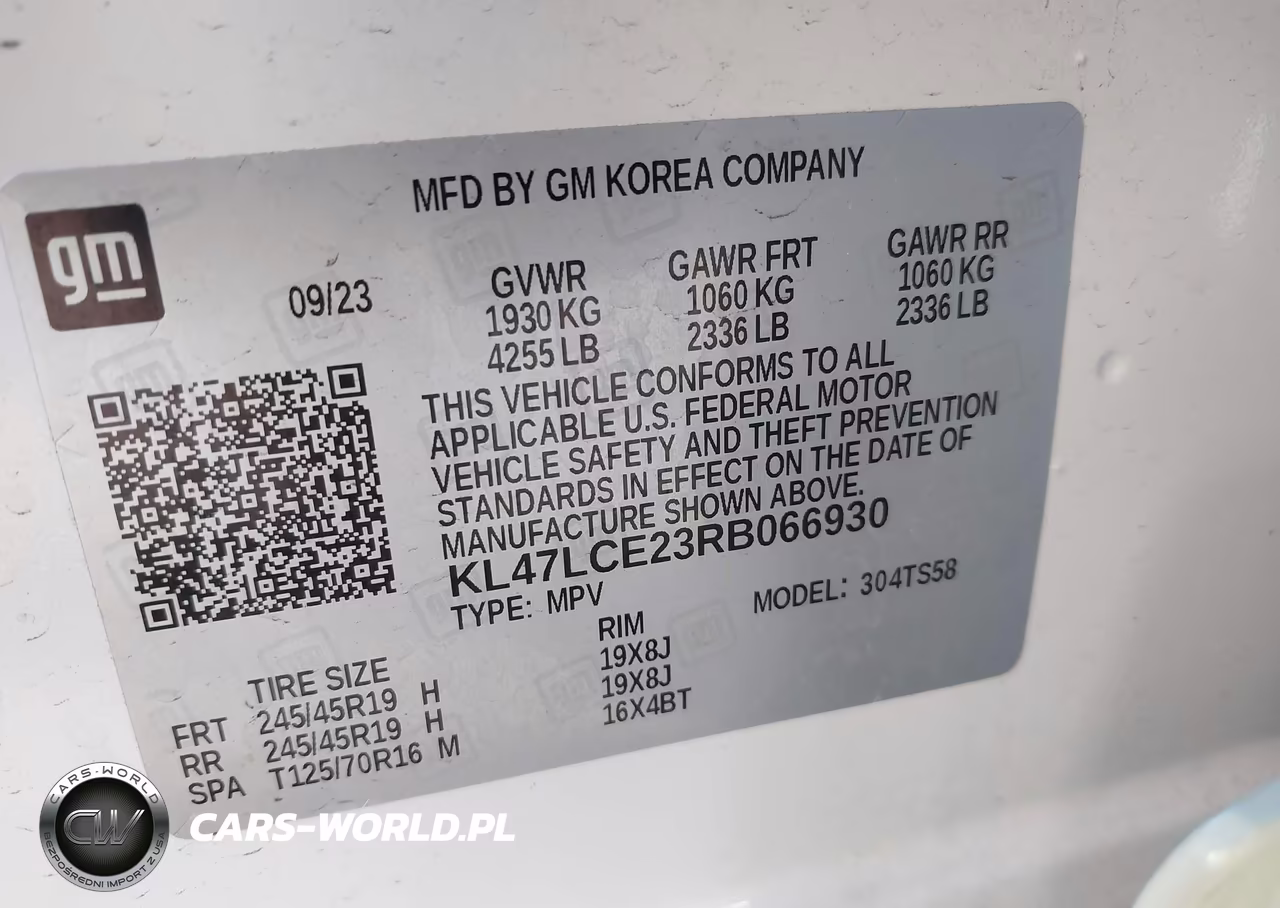 2024 Buick Envista Avenir Fwd VIN:KL47LCE23RB066930 - 9