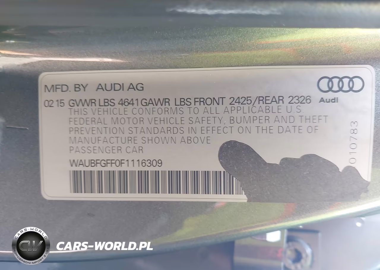 2015 Audi S3 2.0T Premium Plus VIN:WAUBFGFF0F1116309 - 9