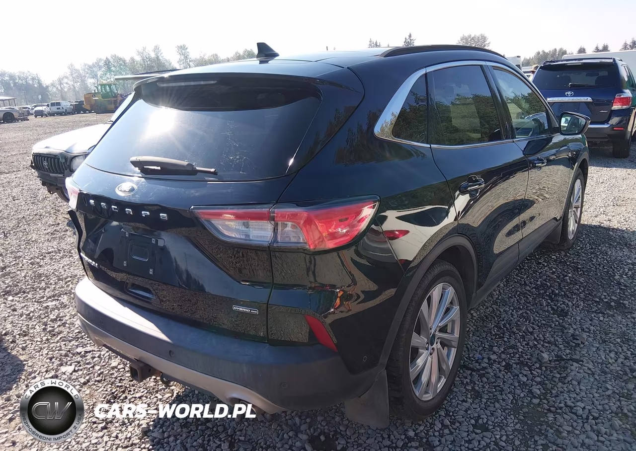 2021 Ford Escape Titanium Hybrid VIN:1FMCU9DZ3MUA18940 - 4