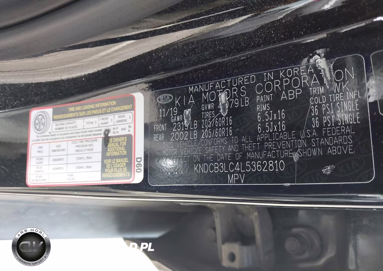 2020 Kia Niro Lx VIN:KNDCB3LC4L5362810 - 9