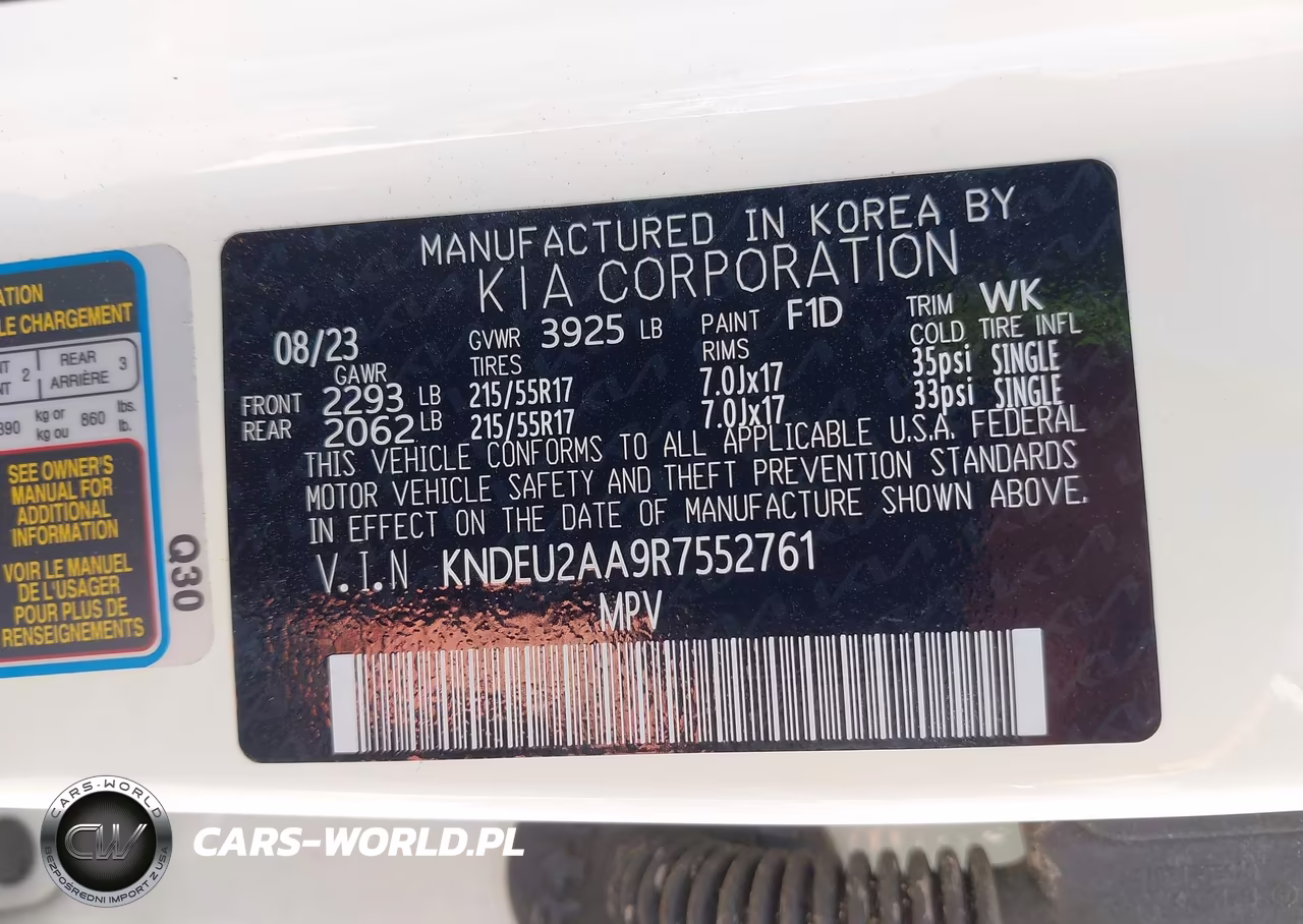 2024 Kia Seltos S VIN:KNDEU2AA9R7552761 - 9