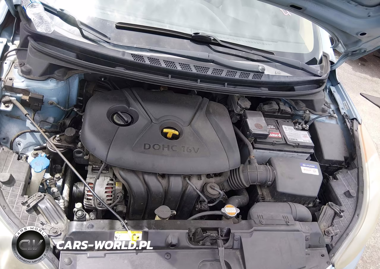 2012 Hyundai Elantra Limited (Ulsan Plant) VIN:KMHDH4AE2CU198584 - 10