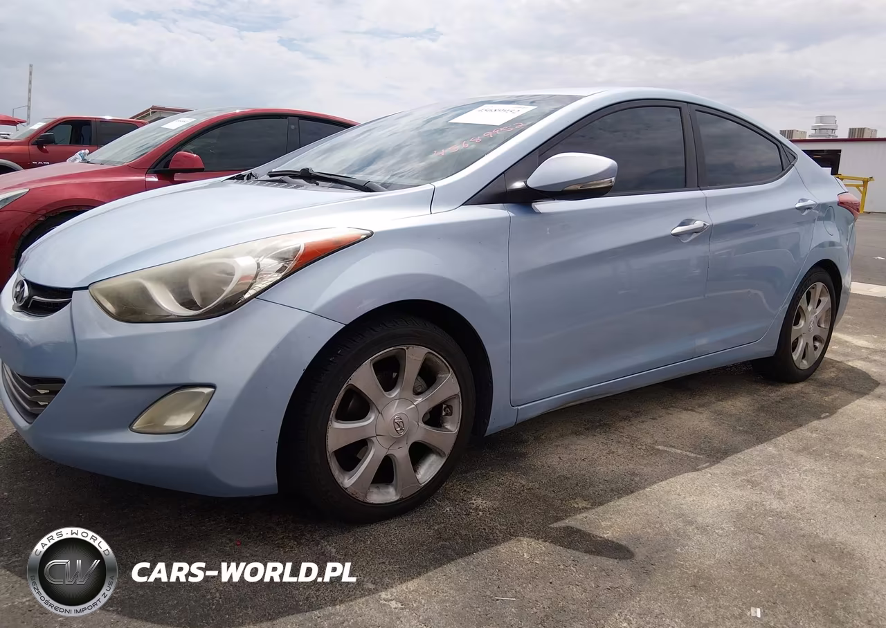 2012 Hyundai Elantra Limited (Ulsan Plant) VIN:KMHDH4AE2CU198584 - 2
