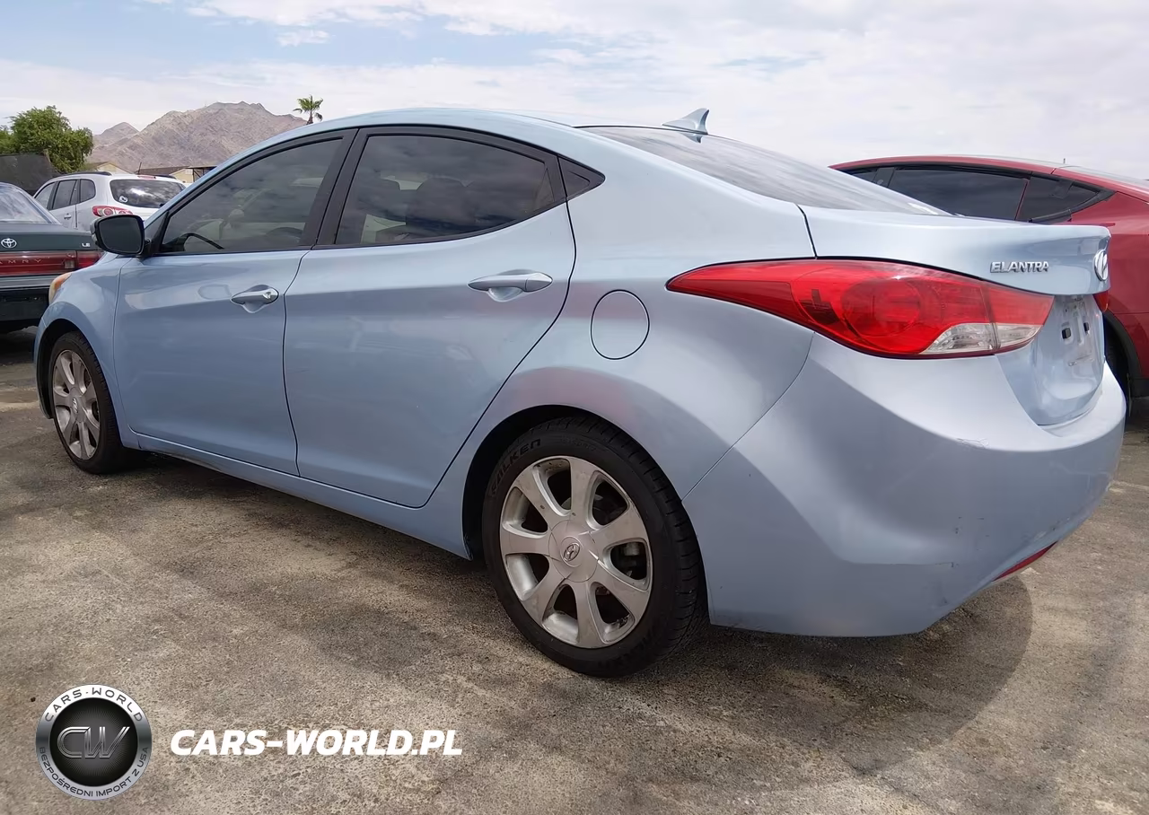 2012 Hyundai Elantra Limited (Ulsan Plant) VIN:KMHDH4AE2CU198584 - 3