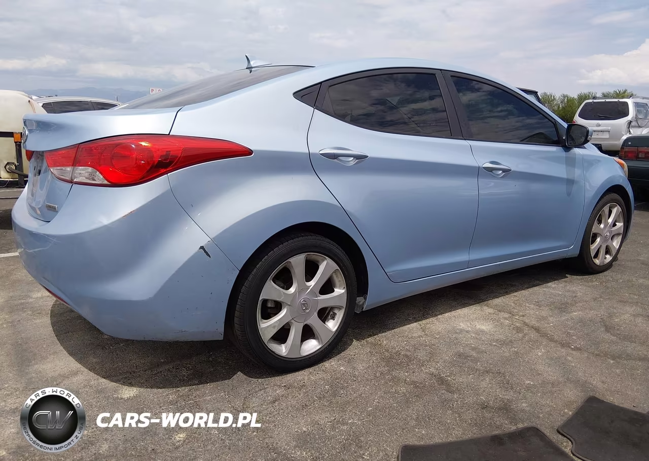 2012 Hyundai Elantra Limited (Ulsan Plant) VIN:KMHDH4AE2CU198584 - 4