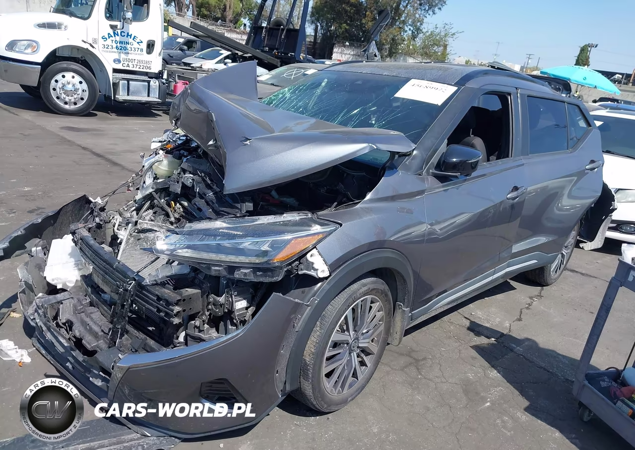 2021 Nissan Kicks Sr Xtronic Cvt VIN:3N1CP5DV5ML475263 - 2
