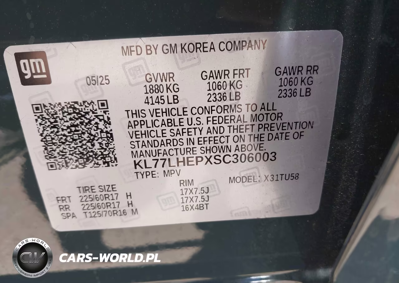2025 Chevrolet Trax Fwd Lt VIN:KL77LHEPXSC306003 - 9