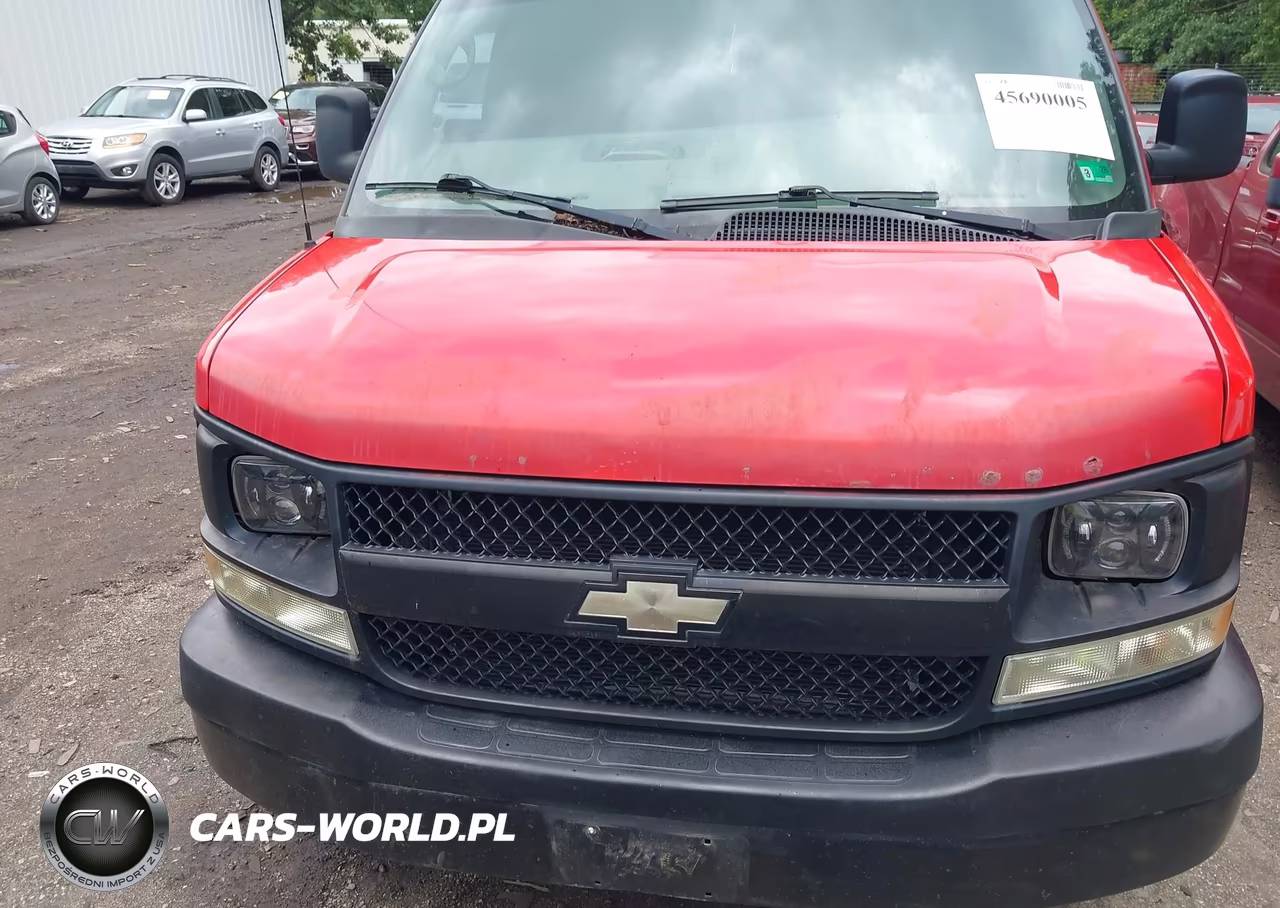2008 Chevrolet Express Work Van VIN:1GCHG35C581189253 - 6