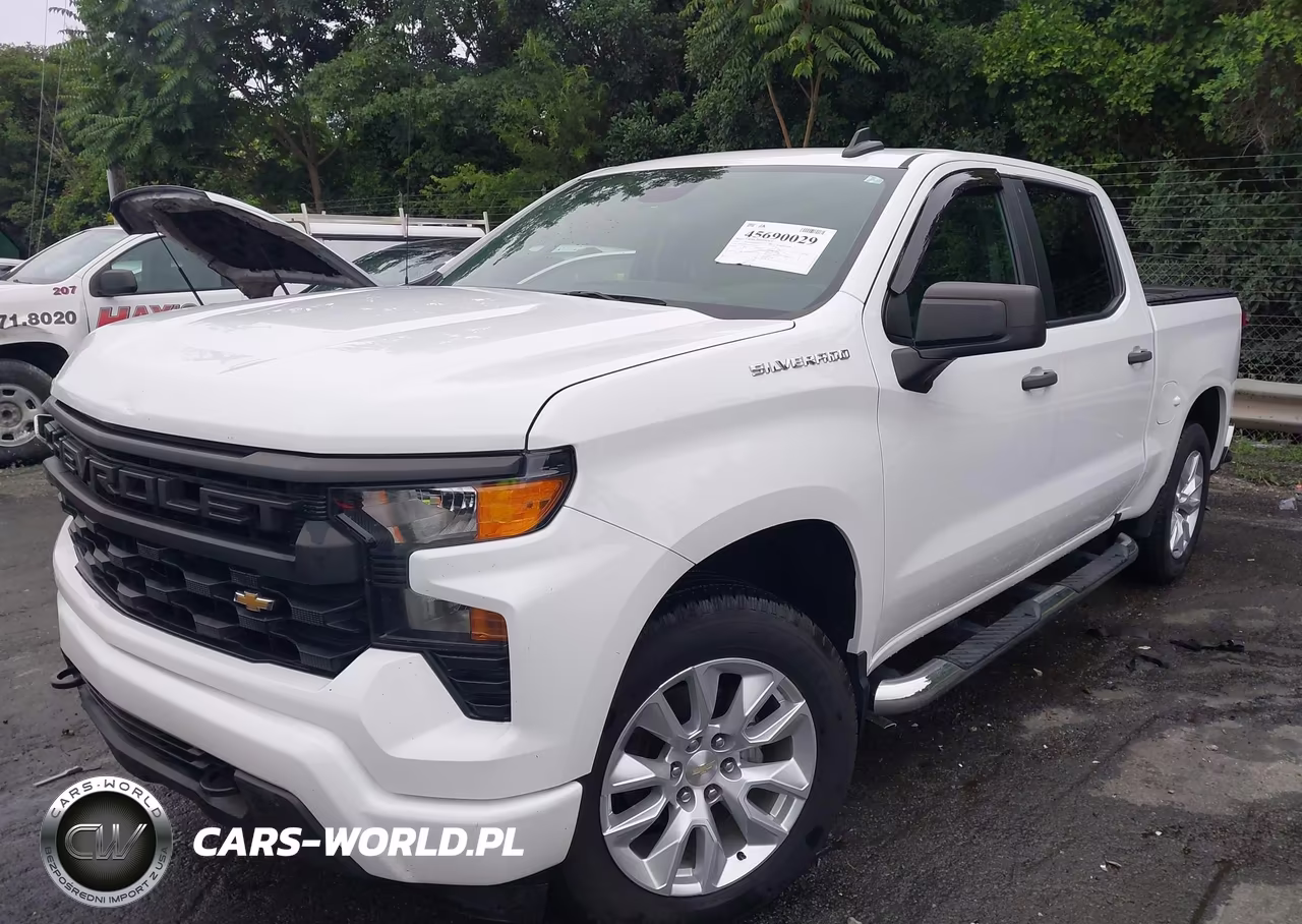 2022 Chevrolet Silverado 1500 2Wd Short Bed Custom VIN:1GCPABEK5NZ554378 - 2
