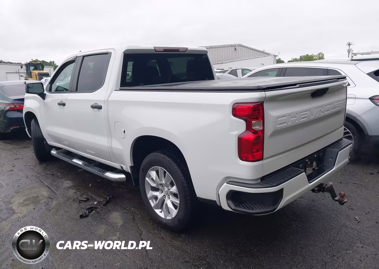 2022 Chevrolet Silverado 1500 2Wd Short Bed Custom VIN:1GCPABEK5NZ554378 - 3