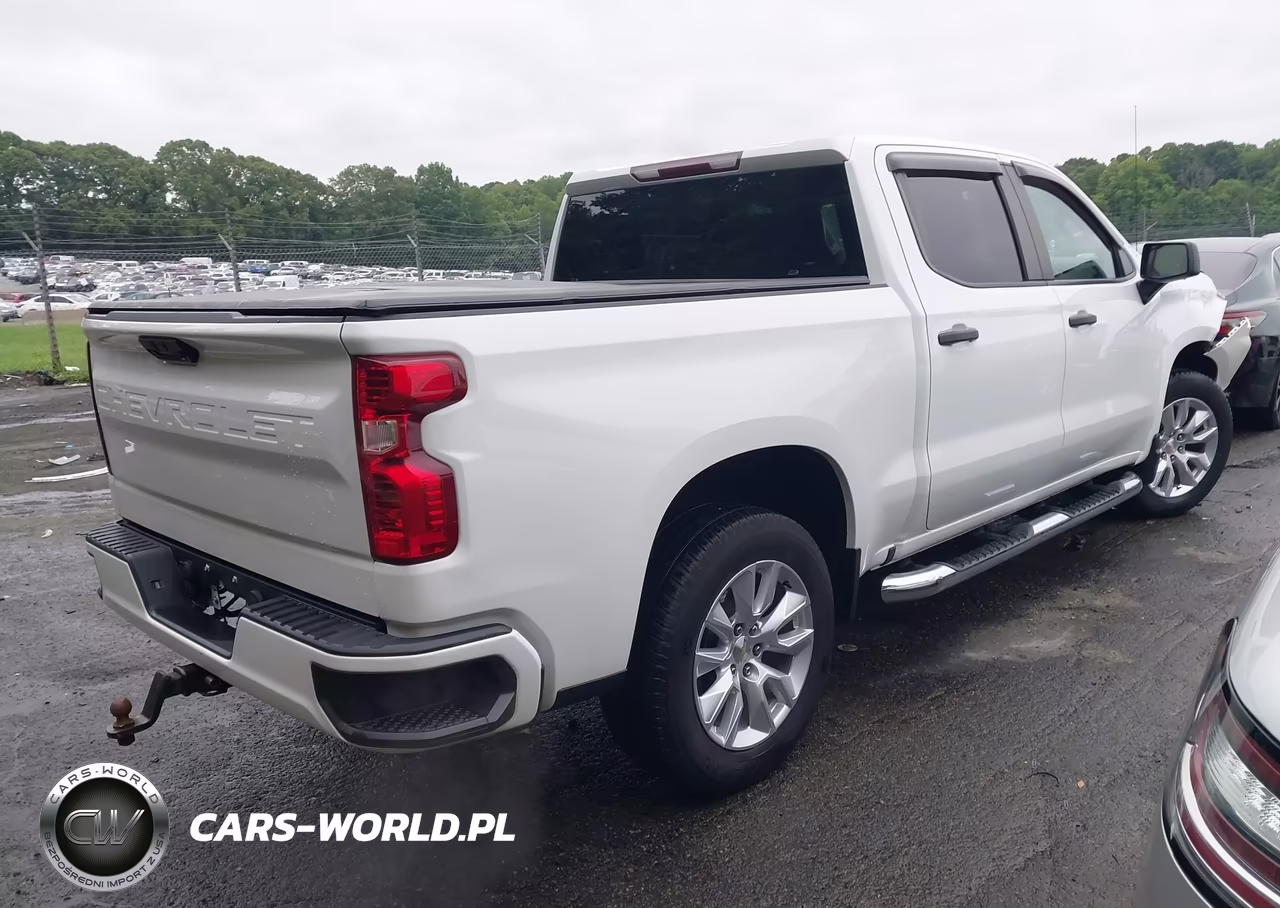 2022 Chevrolet Silverado 1500 2Wd Short Bed Custom VIN:1GCPABEK5NZ554378 - 4
