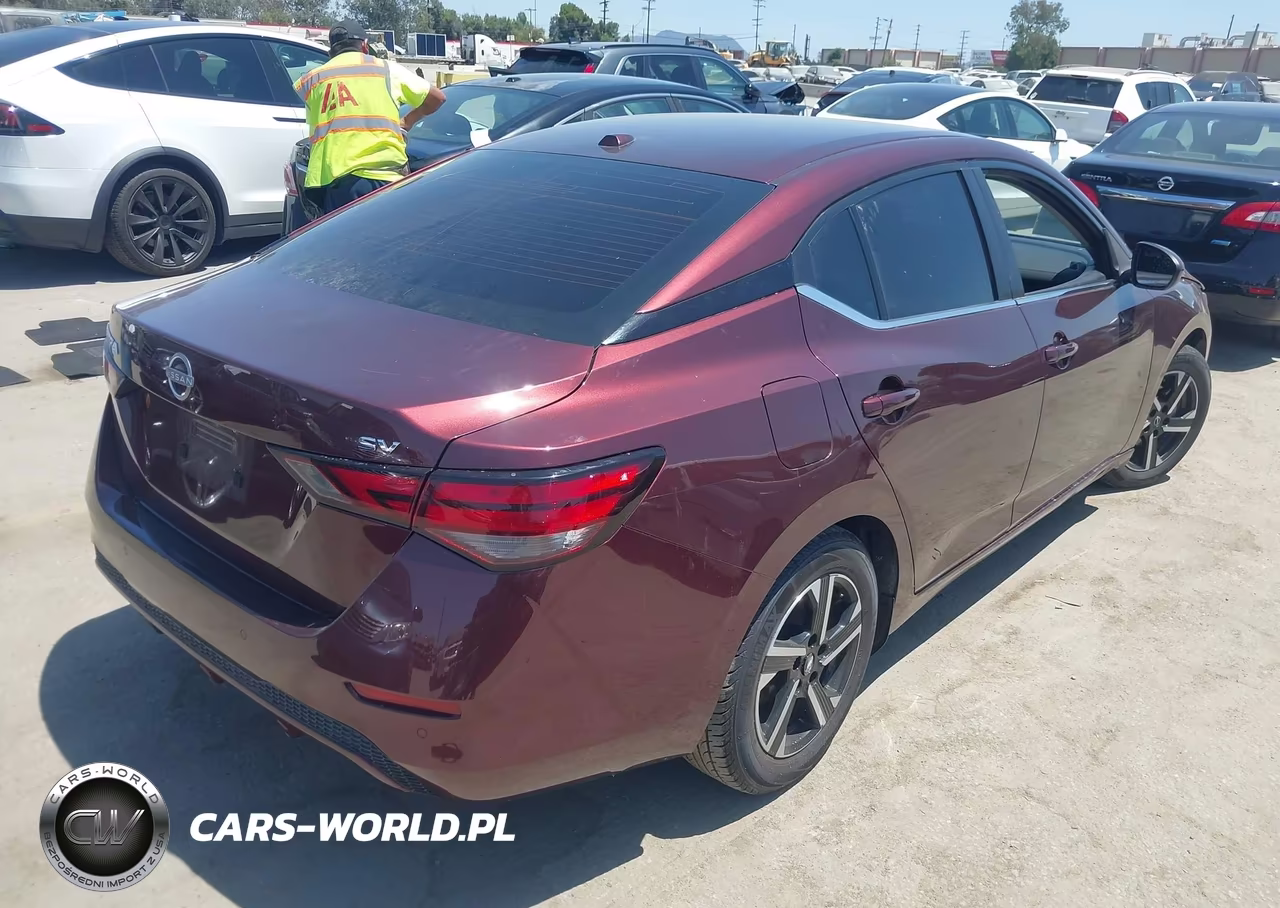 2024 Nissan Sentra Sv Xtronic Cvt VIN:3N1AB8CV3RY364729 - 4