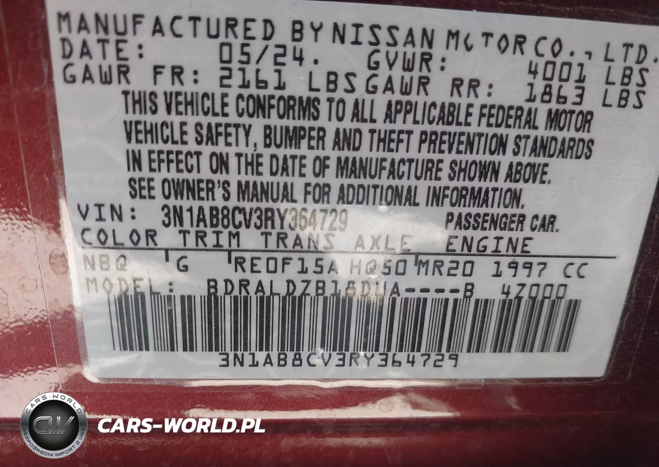 2024 Nissan Sentra Sv Xtronic Cvt VIN:3N1AB8CV3RY364729 - 9