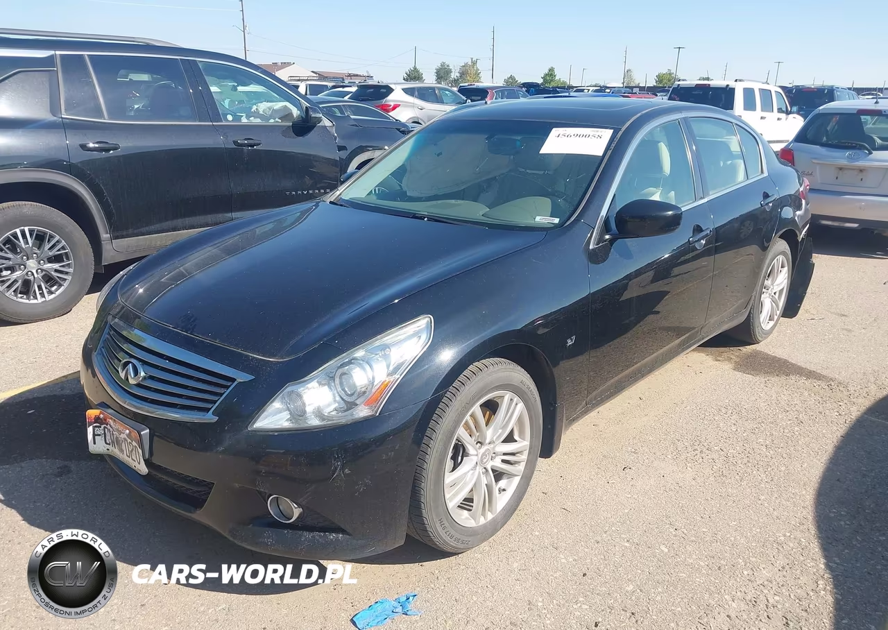 2015 Infiniti Q40 VIN:JN1CV6AR8FM524628 - 2