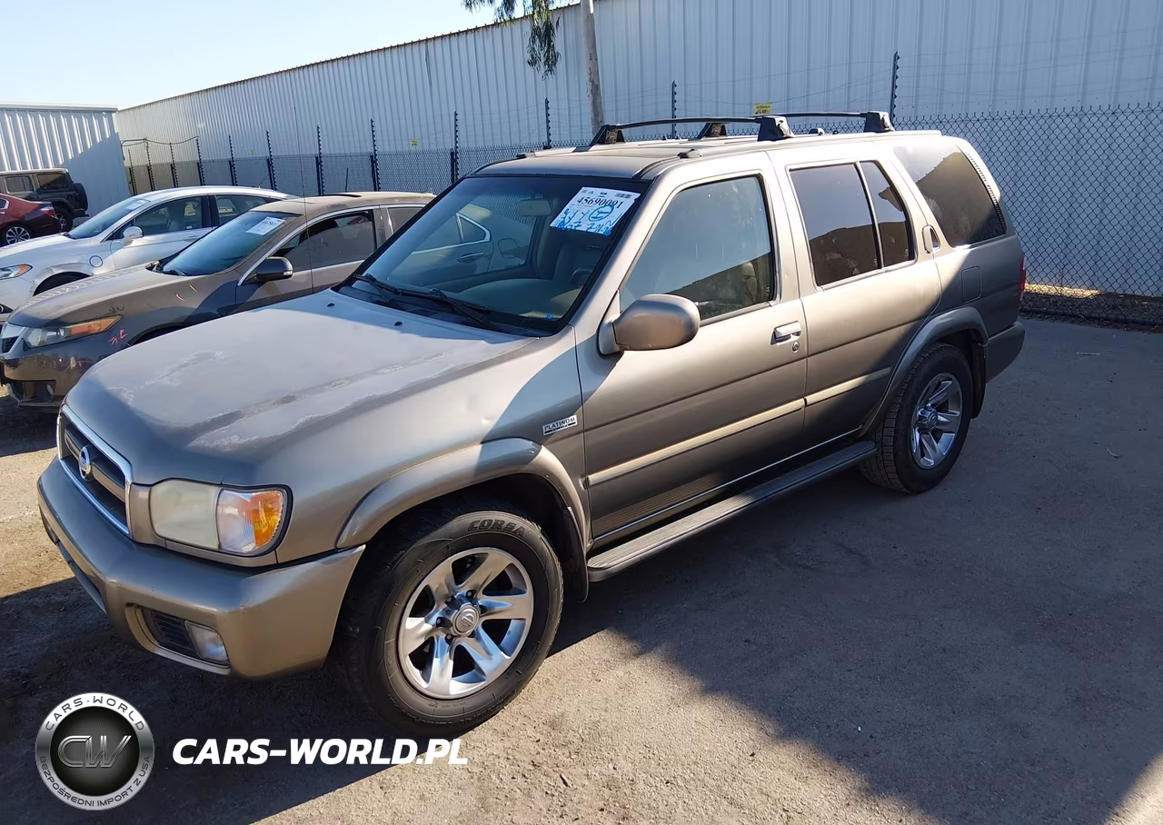 2004 Nissan Pathfinder Le Platinum VIN:JN8DR09X54W808908 - 2