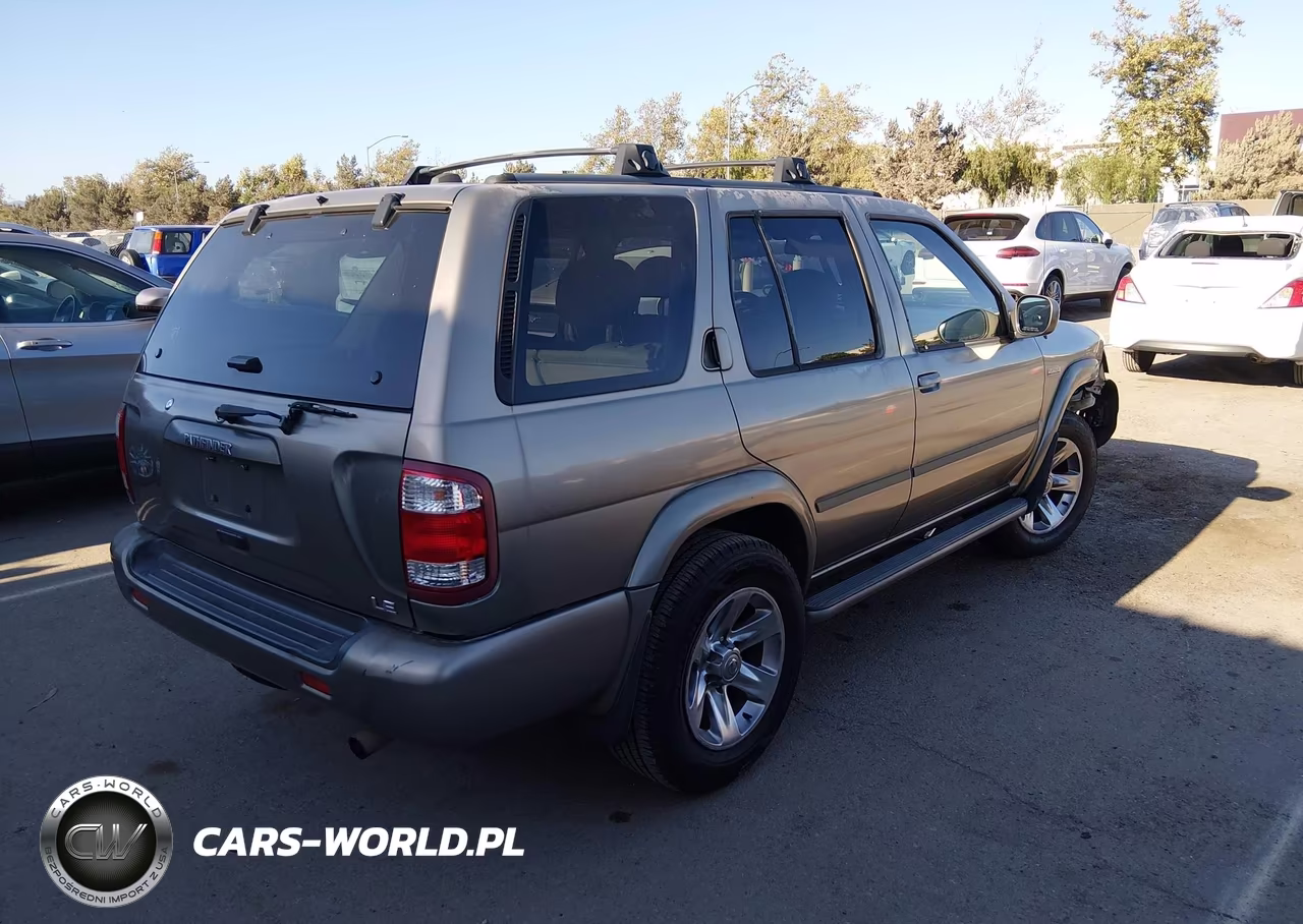 2004 Nissan Pathfinder Le Platinum VIN:JN8DR09X54W808908 - 4
